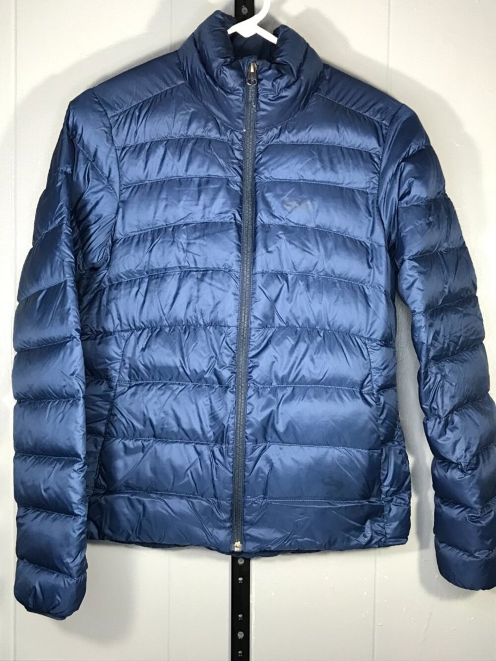 REI Co-op 600 Goose Down Puffer Jacket Sz XS Blue Lightweight Packable Hiking